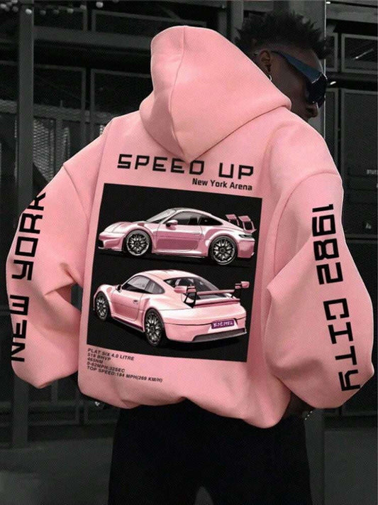 Hoodie Black/Pink